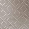black-grey geometric jacquard fabric from Ashley Wilde