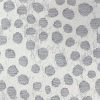 black-grey spotted jacquard fabric from Ashley Wilde