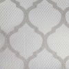 black-grey geometric jacquard fabric from Ashley Wilde