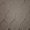 black-grey geometric jacquard fabric from Ashley Wilde