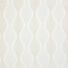 white botanical jacquard fabric from Ashley Wilde