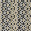 black-grey geometric jacquard fabric from Fryetts
