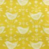 yellow animal cotton fabric from Fryetts