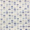 blue geometric cotton fabric from Fryetts