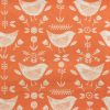 orange animal cotton fabric from Fryetts