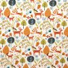 multicolour animal cotton fabric from Fryetts