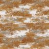 orange misc embroideried fabric from Casamance