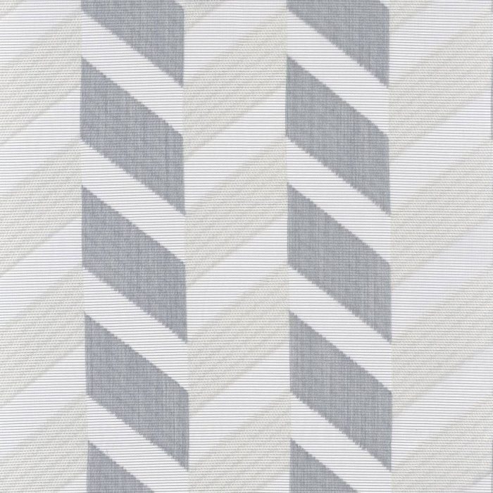 Anaphore Fabric - Ivoire / Gris Cendre swatch