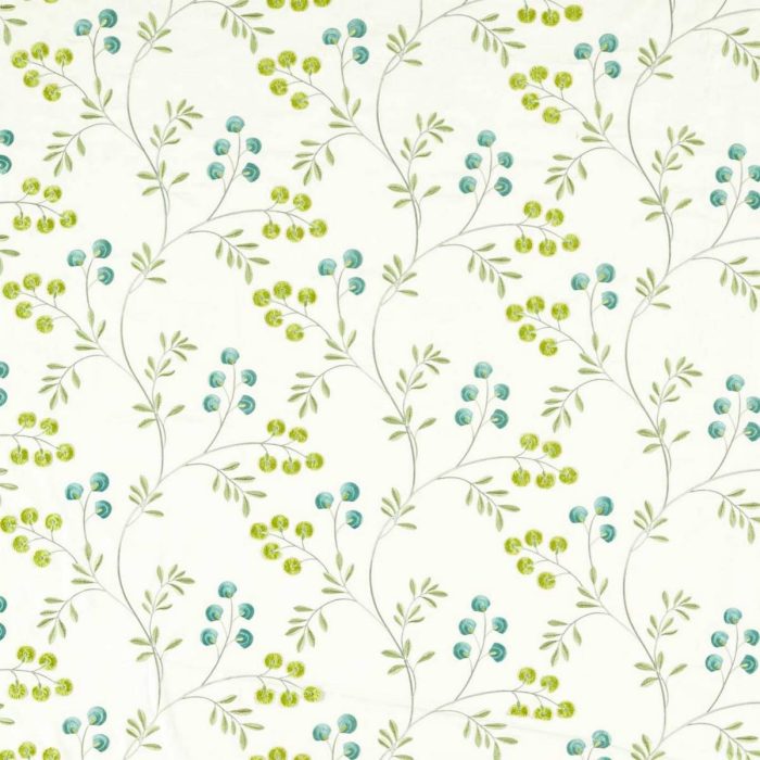 Rochelle Fabric - Apple / Mineral swatch