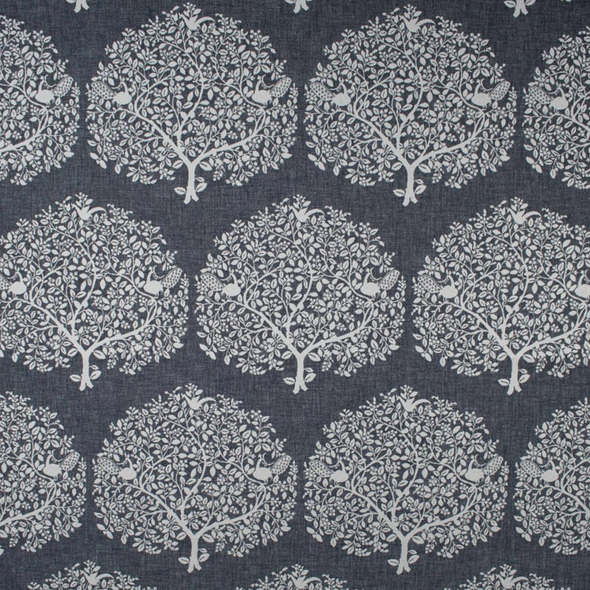 Tree of Life Fabric - Denim by Tree of Life Fabric - Denim from