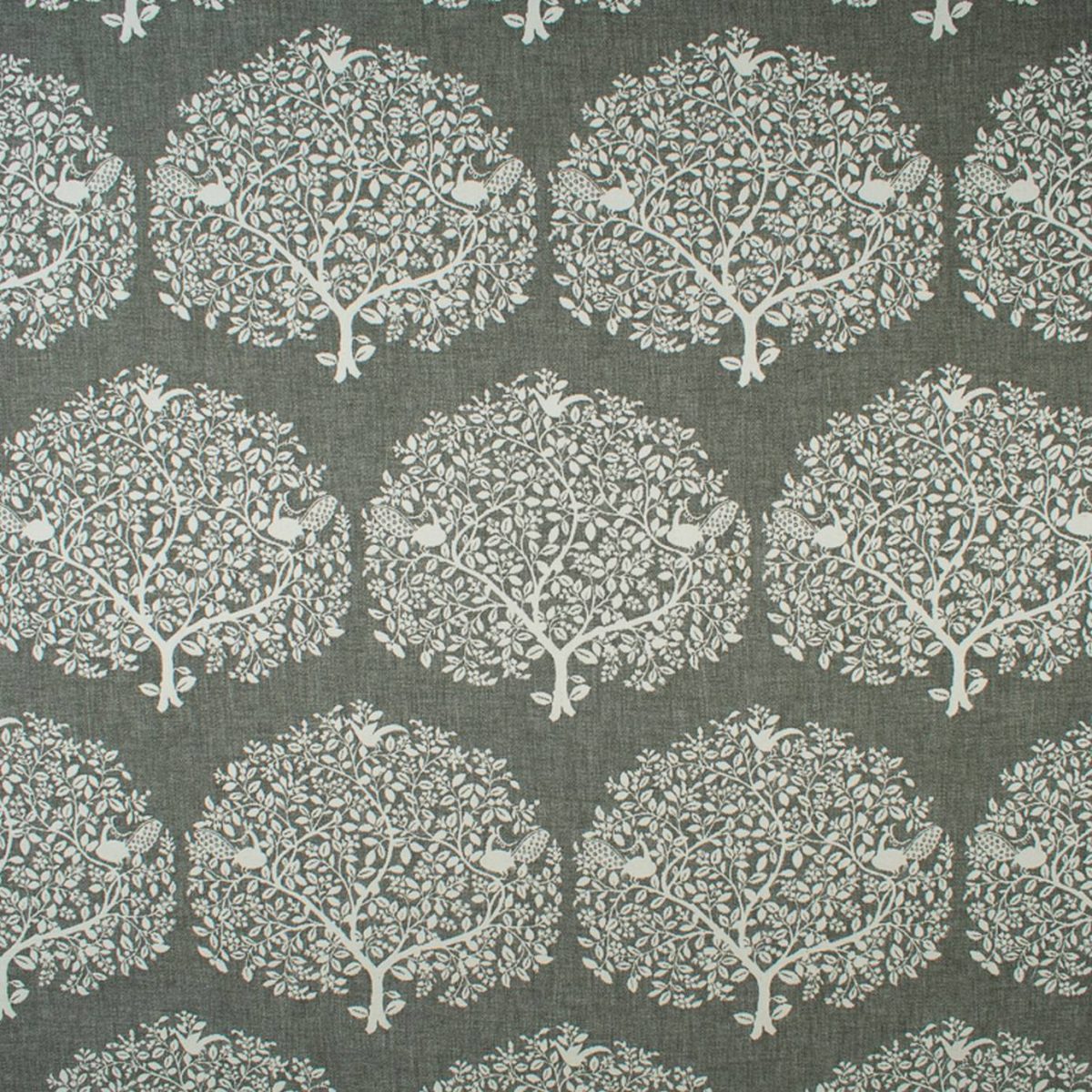 Tree of Life Fabric - Graphite by Tree of Life Fabric - Graphite from