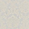 black-grey botanical jacquard fabric from Chess