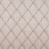 red geometric jacquard fabric from Beaumont Textiles