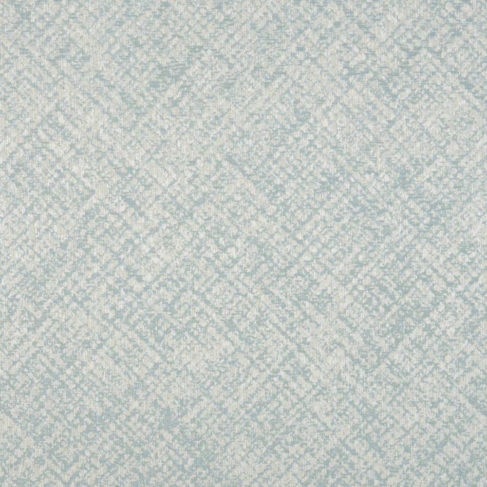 Delerium Fabric - Duck Egg by blue geometric jacquard fabric from Beaumont Textiles