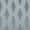 blue geometric jacquard fabric from Beaumont Textiles