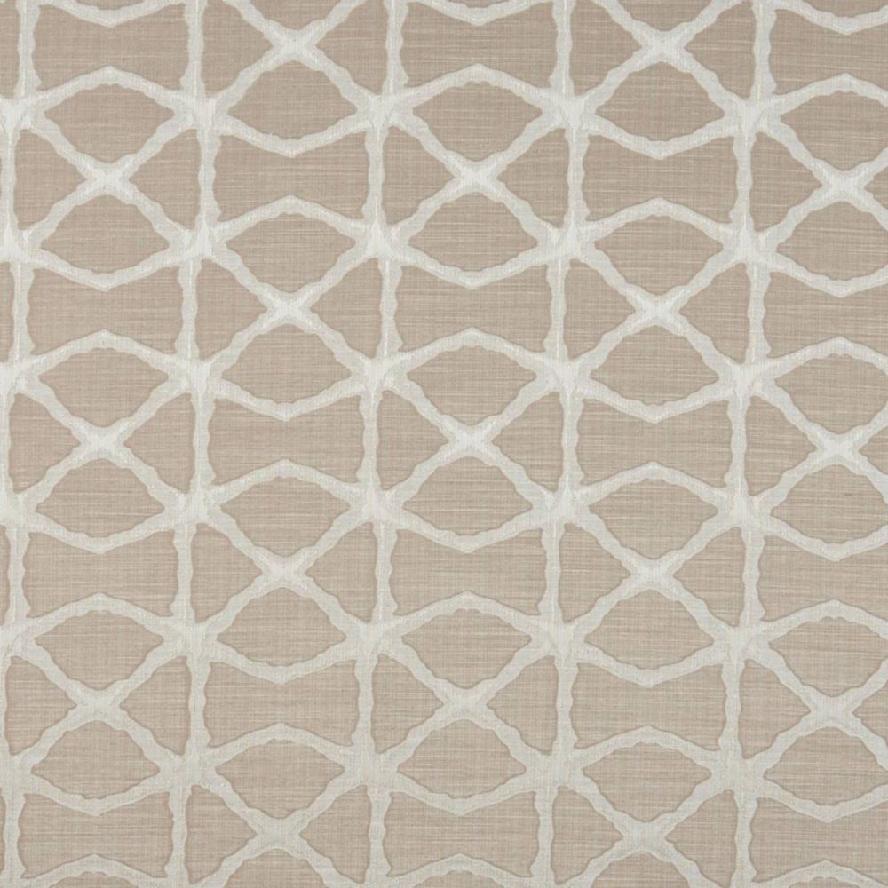 brown geometric jacquard fabric from Beaumont Textiles