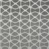 black-grey geometric jacquard fabric from Beaumont Textiles