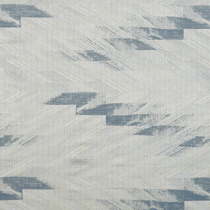 Arcadia Fabric - Stone Blue – Stone / Blue swatch