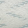 blue geometric jacquard fabric from Beaumont Textiles