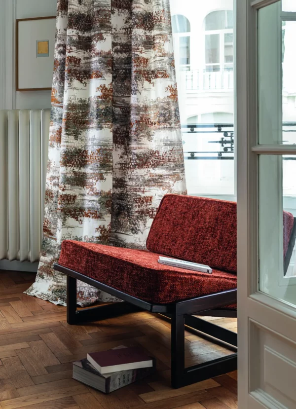 Abstraction Fabric - Terre De Sienne by Abstraction Fabric - Terre De Sienne from
