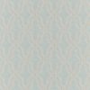 blue geometric jacquard fabric from Chess
