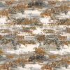 black-grey misc embroideried fabric from Casamance
