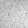 black-grey geometric jacquard fabric from Ashley Wilde