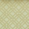 brown geometric jacquard fabric from Chess