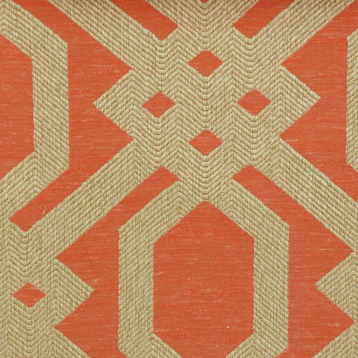 Luxor Fabric - Coral swatch