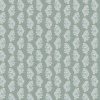 green botanical woven fabric from Chess