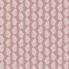 pink botanical woven fabric from Chess