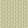 green botanical woven fabric from Chess
