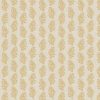 yellow botanical woven fabric from Chess