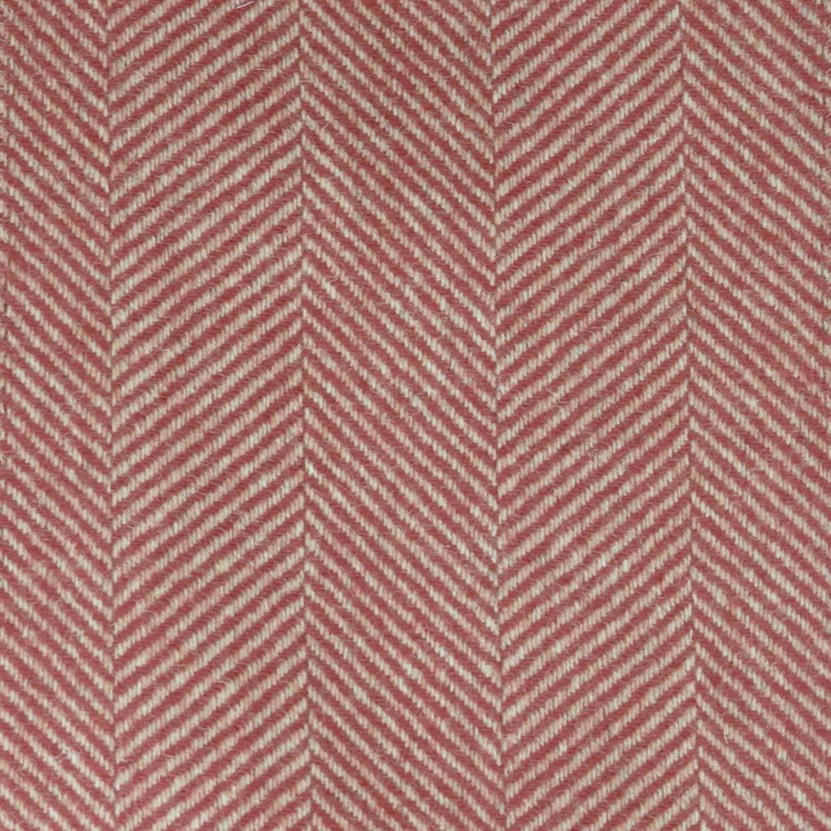 Braemar Fabric - Raspberry by red geometric woolen fabric from Chess