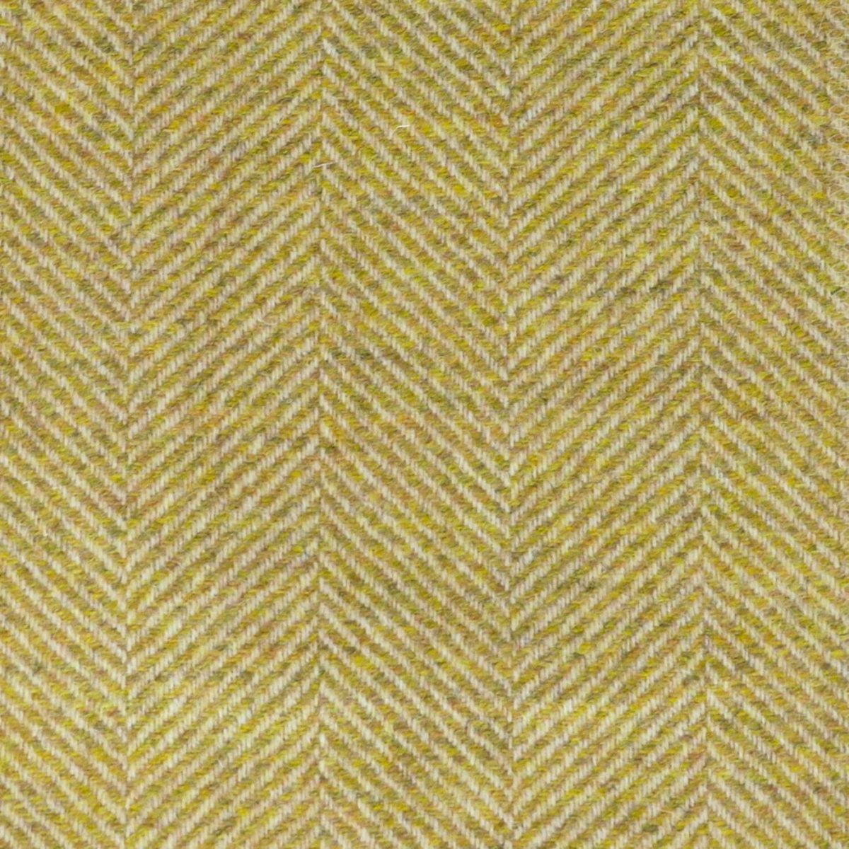 Braemar Fabric - Mustard by yellow geometric woolen fabric from Chess