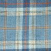 blue checked woolen fabric from Chess
