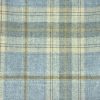 blue checked woolen fabric from Chess