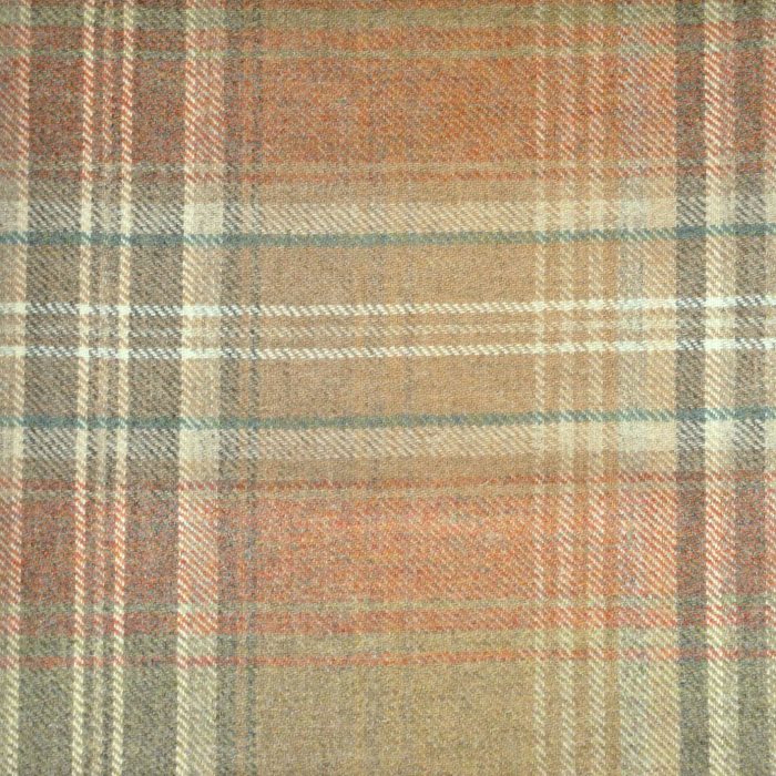 Balmoral Fabric - Fired Earth swatch