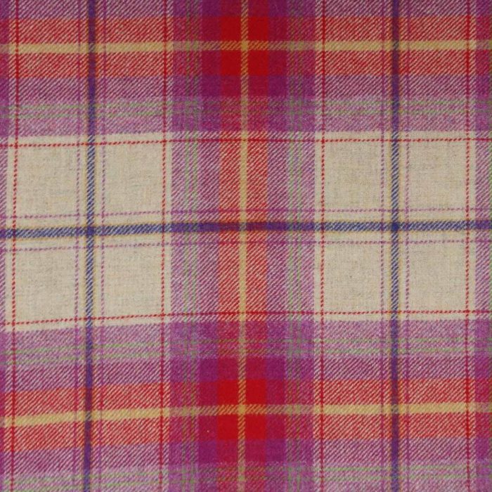 Balmoral Fabric - Blackcurrant swatch