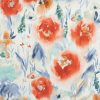 multicolour botanical cotton fabric from Chess