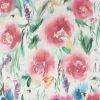 multicolour botanical cotton fabric from Chess