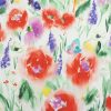 multicolour botanical cotton fabric from Chess