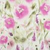 multicolour botanical cotton fabric from Chess