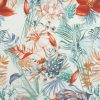 multicolour botanical cotton fabric from Chess