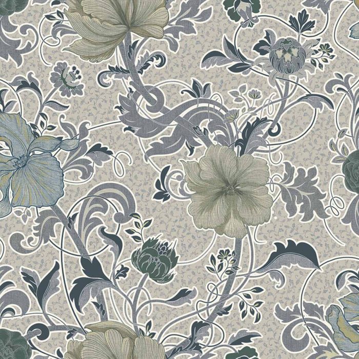 Heligan Fabric - Dove swatch