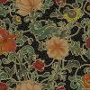 multicolour botanical cotton fabric from Chess