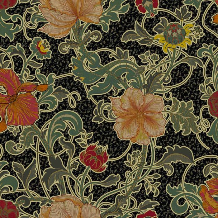 Heligan Fabric - Onyx swatch
