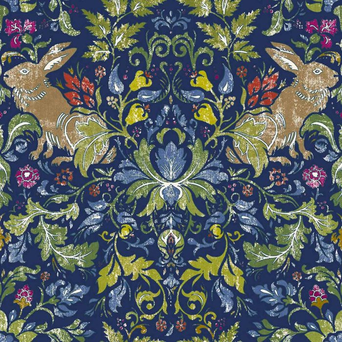 Tresco Fabric - Caspian swatch