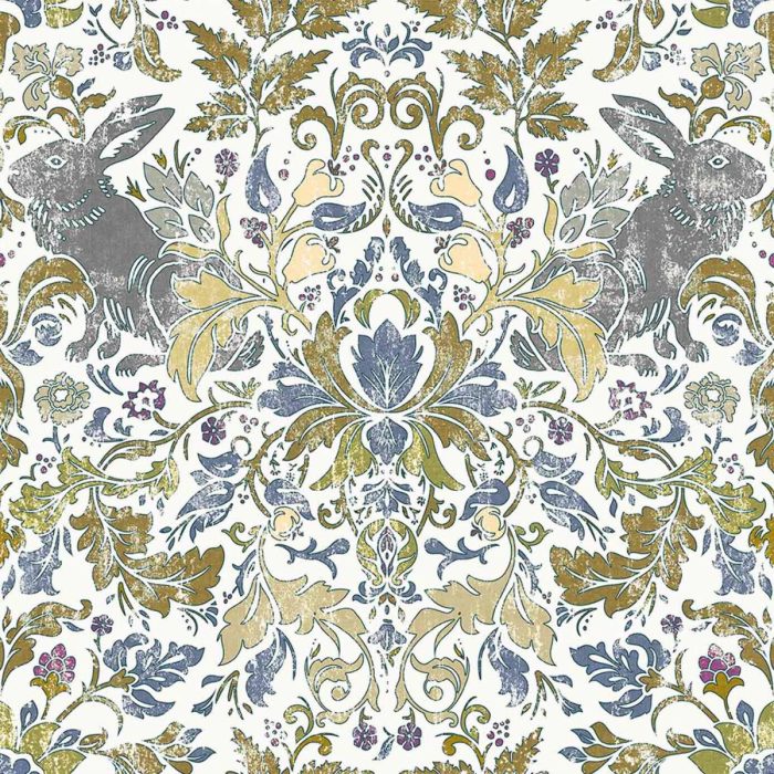 Tresco Fabric - Dove swatch