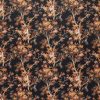 orange botanical velvet-chenille fabric from Ashley Wilde
